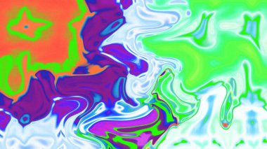 Organik Akış ile Akışkan Mermer Doku, Dalgalı Yapısı ile Soyut Sıvı Desen, Yumuşak Dönüşümlü Erimiş Yüzey Tasarımı, Mermer Efektli Psikedelik Girdap Dokuları