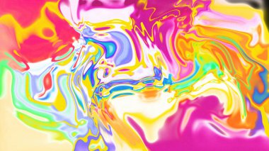 Organik Akış ile Akışkan Mermer Doku, Dalgalı Yapısı ile Soyut Sıvı Desen, Yumuşak Dönüşümlü Erimiş Yüzey Tasarımı, Mermer Efektli Psikedelik Girdap Dokuları