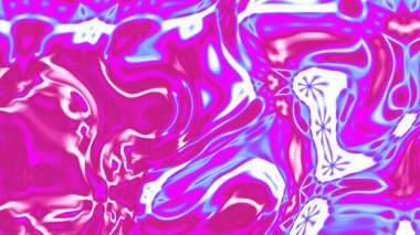 Organik Akış ile Akışkan Mermer Doku, Dalgalı Yapısı ile Soyut Sıvı Desen, Yumuşak Dönüşümlü Erimiş Yüzey Tasarımı, Mermer Efektli Psikedelik Girdap Dokuları