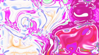 Organik Akış ile Akışkan Mermer Doku, Dalgalı Yapısı ile Soyut Sıvı Desen, Yumuşak Dönüşümlü Erimiş Yüzey Tasarımı, Mermer Efektli Psikedelik Girdap Dokuları