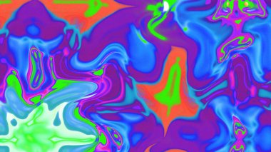 Organik Akış ile Akışkan Mermer Doku, Dalgalı Yapısı ile Soyut Sıvı Desen, Yumuşak Dönüşümlü Erimiş Yüzey Tasarımı, Mermer Efektli Psikedelik Girdap Dokuları