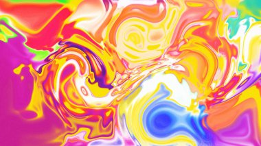 Organik Akış ile Akışkan Mermer Doku, Dalgalı Yapısı ile Soyut Sıvı Desen, Yumuşak Dönüşümlü Erimiş Yüzey Tasarımı, Mermer Efektli Psikedelik Girdap Dokuları