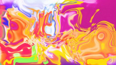 Organik Akış ile Akışkan Mermer Doku, Dalgalı Yapısı ile Soyut Sıvı Desen, Yumuşak Dönüşümlü Erimiş Yüzey Tasarımı, Mermer Efektli Psikedelik Girdap Dokuları