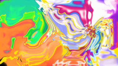 Organik Akış ile Akışkan Mermer Doku, Dalgalı Yapısı ile Soyut Sıvı Desen, Yumuşak Dönüşümlü Erimiş Yüzey Tasarımı, Mermer Efektli Psikedelik Girdap Dokuları