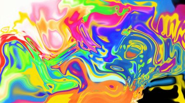 Organik Akış ile Akışkan Mermer Doku, Dalgalı Yapısı ile Soyut Sıvı Desen, Yumuşak Dönüşümlü Erimiş Yüzey Tasarımı, Mermer Efektli Psikedelik Girdap Dokuları