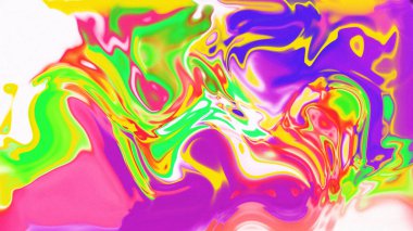 Organik Akış ile Akışkan Mermer Doku, Dalgalı Yapısı ile Soyut Sıvı Desen, Yumuşak Dönüşümlü Erimiş Yüzey Tasarımı, Mermer Efektli Psikedelik Girdap Dokuları