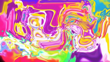 Organik Akış ile Akışkan Mermer Doku, Dalgalı Yapısı ile Soyut Sıvı Desen, Yumuşak Dönüşümlü Erimiş Yüzey Tasarımı, Mermer Efektli Psikedelik Girdap Dokuları