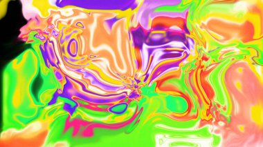 Organik Akış ile Akışkan Mermer Doku, Dalgalı Yapısı ile Soyut Sıvı Desen, Yumuşak Dönüşümlü Erimiş Yüzey Tasarımı, Mermer Efektli Psikedelik Girdap Dokuları