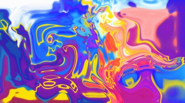 Organik Akış ile Akışkan Mermer Doku, Dalgalı Yapısı ile Soyut Sıvı Desen, Yumuşak Dönüşümlü Erimiş Yüzey Tasarımı, Mermer Efektli Psikedelik Girdap Dokuları