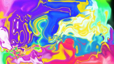 Organik Akış ile Akışkan Mermer Doku, Dalgalı Yapısı ile Soyut Sıvı Desen, Yumuşak Dönüşümlü Erimiş Yüzey Tasarımı, Mermer Efektli Psikedelik Girdap Dokuları