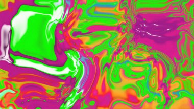 Organik Akış ile Akışkan Mermer Doku, Dalgalı Yapısı ile Soyut Sıvı Desen, Yumuşak Dönüşümlü Erimiş Yüzey Tasarımı, Mermer Efektli Psikedelik Girdap Dokuları