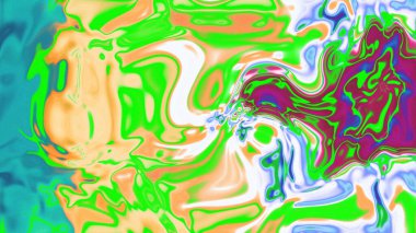 Organik Akış ile Akışkan Mermer Doku, Dalgalı Yapısı ile Soyut Sıvı Desen, Yumuşak Dönüşümlü Erimiş Yüzey Tasarımı, Mermer Efektli Psikedelik Girdap Dokuları