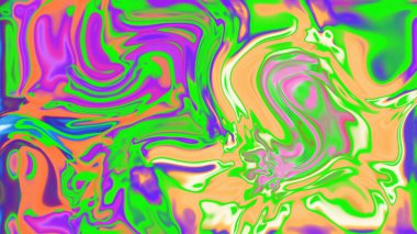 Organik Akış ile Akışkan Mermer Doku, Dalgalı Yapısı ile Soyut Sıvı Desen, Yumuşak Dönüşümlü Erimiş Yüzey Tasarımı, Mermer Efektli Psikedelik Girdap Dokuları