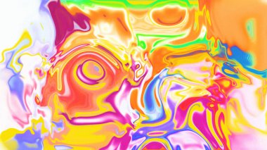 Organik Akış ile Akışkan Mermer Doku, Dalgalı Yapısı ile Soyut Sıvı Desen, Yumuşak Dönüşümlü Erimiş Yüzey Tasarımı, Mermer Efektli Psikedelik Girdap Dokuları