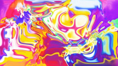 Organik Akış ile Akışkan Mermer Doku, Dalgalı Yapısı ile Soyut Sıvı Desen, Yumuşak Dönüşümlü Erimiş Yüzey Tasarımı, Mermer Efektli Psikedelik Girdap Dokuları