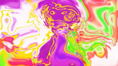 Organik Akış ile Akışkan Mermer Doku, Dalgalı Yapısı ile Soyut Sıvı Desen, Yumuşak Dönüşümlü Erimiş Yüzey Tasarımı, Mermer Efektli Psikedelik Girdap Dokuları