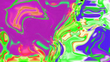 Organik Akış ile Akışkan Mermer Doku, Dalgalı Yapısı ile Soyut Sıvı Desen, Yumuşak Dönüşümlü Erimiş Yüzey Tasarımı, Mermer Efektli Psikedelik Girdap Dokuları