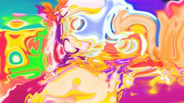 Organik Akış ile Akışkan Mermer Doku, Dalgalı Yapısı ile Soyut Sıvı Desen, Yumuşak Dönüşümlü Erimiş Yüzey Tasarımı, Mermer Efektli Psikedelik Girdap Dokuları