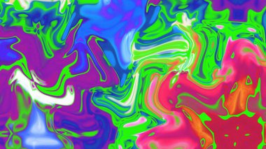 Organik Akış ile Akışkan Mermer Doku, Dalgalı Yapısı ile Soyut Sıvı Desen, Yumuşak Dönüşümlü Erimiş Yüzey Tasarımı, Mermer Efektli Psikedelik Girdap Dokuları