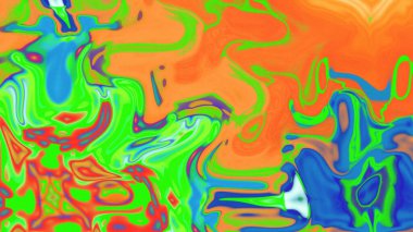 Organik Akış ile Akışkan Mermer Doku, Dalgalı Yapısı ile Soyut Sıvı Desen, Yumuşak Dönüşümlü Erimiş Yüzey Tasarımı, Mermer Efektli Psikedelik Girdap Dokuları