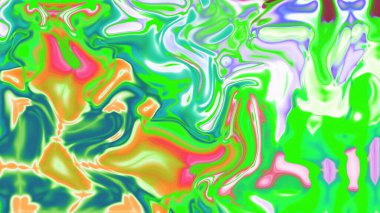 Organik Akış ile Akışkan Mermer Doku, Dalgalı Yapısı ile Soyut Sıvı Desen, Yumuşak Dönüşümlü Erimiş Yüzey Tasarımı, Mermer Efektli Psikedelik Girdap Dokuları