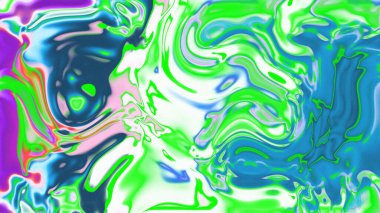 Organik Akış ile Akışkan Mermer Doku, Dalgalı Yapısı ile Soyut Sıvı Desen, Yumuşak Dönüşümlü Erimiş Yüzey Tasarımı, Mermer Efektli Psikedelik Girdap Dokuları