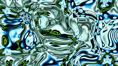 Organik Akış ile Akışkan Mermer Doku, Dalgalı Yapısı ile Soyut Sıvı Desen, Yumuşak Dönüşümlü Erimiş Yüzey Tasarımı, Mermer Efektli Psikedelik Girdap Dokuları