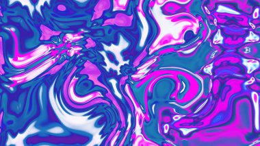 Organik Akış ile Akışkan Mermer Doku, Dalgalı Yapısı ile Soyut Sıvı Desen, Yumuşak Dönüşümlü Erimiş Yüzey Tasarımı, Mermer Efektli Psikedelik Girdap Dokuları
