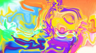 Organik Akış ile Akışkan Mermer Doku, Dalgalı Yapısı ile Soyut Sıvı Desen, Yumuşak Dönüşümlü Erimiş Yüzey Tasarımı, Mermer Efektli Psikedelik Girdap Dokuları