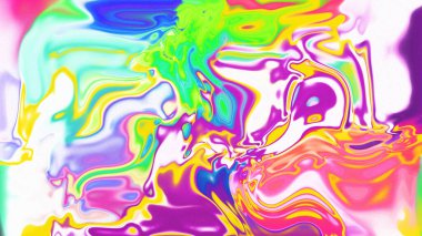 Organik Akış ile Akışkan Mermer Doku, Dalgalı Yapısı ile Soyut Sıvı Desen, Yumuşak Dönüşümlü Erimiş Yüzey Tasarımı, Mermer Efektli Psikedelik Girdap Dokuları