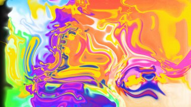 Organik Akış ile Akışkan Mermer Doku, Dalgalı Yapısı ile Soyut Sıvı Desen, Yumuşak Dönüşümlü Erimiş Yüzey Tasarımı, Mermer Efektli Psikedelik Girdap Dokuları