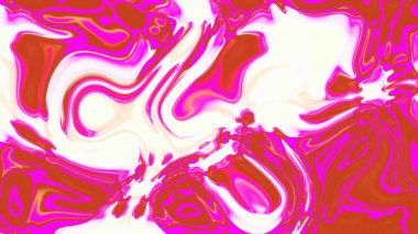 Organik Akış ile Akışkan Mermer Doku, Dalgalı Yapısı ile Soyut Sıvı Desen, Yumuşak Dönüşümlü Erimiş Yüzey Tasarımı, Mermer Efektli Psikedelik Girdap Dokuları