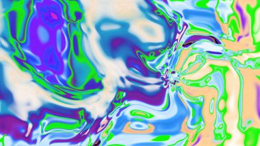 Organik Akış ile Akışkan Mermer Doku, Dalgalı Yapısı ile Soyut Sıvı Desen, Yumuşak Dönüşümlü Erimiş Yüzey Tasarımı, Mermer Efektli Psikedelik Girdap Dokuları