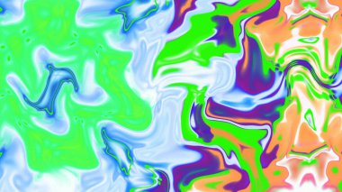 Organik Akış ile Akışkan Mermer Doku, Dalgalı Yapısı ile Soyut Sıvı Desen, Yumuşak Dönüşümlü Erimiş Yüzey Tasarımı, Mermer Efektli Psikedelik Girdap Dokuları