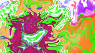 Organik Akış ile Akışkan Mermer Doku, Dalgalı Yapısı ile Soyut Sıvı Desen, Yumuşak Dönüşümlü Erimiş Yüzey Tasarımı, Mermer Efektli Psikedelik Girdap Dokuları