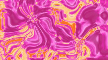 Organik Akış ile Akışkan Mermer Doku, Dalgalı Yapısı ile Soyut Sıvı Desen, Yumuşak Dönüşümlü Erimiş Yüzey Tasarımı, Mermer Efektli Psikedelik Girdap Dokuları