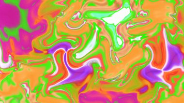 Organik Akış ile Akışkan Mermer Doku, Dalgalı Yapısı ile Soyut Sıvı Desen, Yumuşak Dönüşümlü Erimiş Yüzey Tasarımı, Mermer Efektli Psikedelik Girdap Dokuları