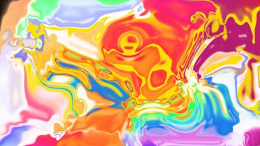 Organik Akış ile Akışkan Mermer Doku, Dalgalı Yapısı ile Soyut Sıvı Desen, Yumuşak Dönüşümlü Erimiş Yüzey Tasarımı, Mermer Efektli Psikedelik Girdap Dokuları