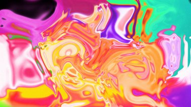 Organik Akış ile Akışkan Mermer Doku, Dalgalı Yapısı ile Soyut Sıvı Desen, Yumuşak Dönüşümlü Erimiş Yüzey Tasarımı, Mermer Efektli Psikedelik Girdap Dokuları