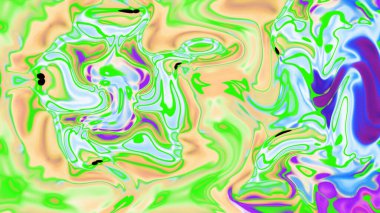 Organik Akış ile Akışkan Mermer Doku, Dalgalı Yapısı ile Soyut Sıvı Desen, Yumuşak Dönüşümlü Erimiş Yüzey Tasarımı, Mermer Efektli Psikedelik Girdap Dokuları