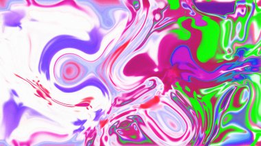 Organik Akış ile Akışkan Mermer Doku, Dalgalı Yapısı ile Soyut Sıvı Desen, Yumuşak Dönüşümlü Erimiş Yüzey Tasarımı, Mermer Efektli Psikedelik Girdap Dokuları