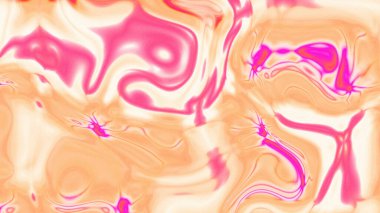 Organik Akış ile Akışkan Mermer Doku, Dalgalı Yapısı ile Soyut Sıvı Desen, Yumuşak Dönüşümlü Erimiş Yüzey Tasarımı, Mermer Efektli Psikedelik Girdap Dokuları