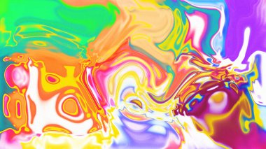 Organik Akış ile Akışkan Mermer Doku, Dalgalı Yapısı ile Soyut Sıvı Desen, Yumuşak Dönüşümlü Erimiş Yüzey Tasarımı, Mermer Efektli Psikedelik Girdap Dokuları