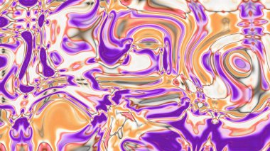 Organik Akış ile Akışkan Mermer Doku, Dalgalı Yapısı ile Soyut Sıvı Desen, Yumuşak Dönüşümlü Erimiş Yüzey Tasarımı, Mermer Efektli Psikedelik Girdap Dokuları