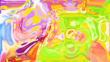 Organik Akış ile Akışkan Mermer Doku, Dalgalı Yapısı ile Soyut Sıvı Desen, Yumuşak Dönüşümlü Erimiş Yüzey Tasarımı, Mermer Efektli Psikedelik Girdap Dokuları