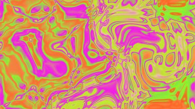 Organik Akış ile Akışkan Mermer Doku, Dalgalı Yapısı ile Soyut Sıvı Desen, Yumuşak Dönüşümlü Erimiş Yüzey Tasarımı, Mermer Efektli Psikedelik Girdap Dokuları