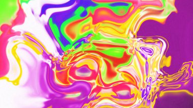 Organik Akış ile Akışkan Mermer Doku, Dalgalı Yapısı ile Soyut Sıvı Desen, Yumuşak Dönüşümlü Erimiş Yüzey Tasarımı, Mermer Efektli Psikedelik Girdap Dokuları