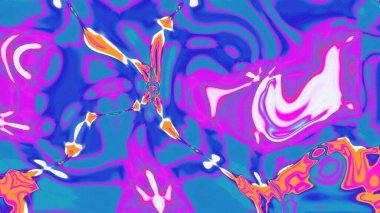 Organik Akış ile Akışkan Mermer Doku, Dalgalı Yapısı ile Soyut Sıvı Desen, Yumuşak Dönüşümlü Erimiş Yüzey Tasarımı, Mermer Efektli Psikedelik Girdap Dokuları