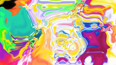 Organik Akış ile Akışkan Mermer Doku, Dalgalı Yapısı ile Soyut Sıvı Desen, Yumuşak Dönüşümlü Erimiş Yüzey Tasarımı, Mermer Efektli Psikedelik Girdap Dokuları