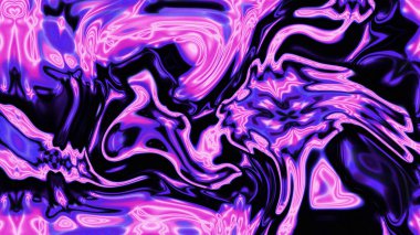 Organik Akış ile Akışkan Mermer Doku, Dalgalı Yapısı ile Soyut Sıvı Desen, Yumuşak Dönüşümlü Erimiş Yüzey Tasarımı, Mermer Efektli Psikedelik Girdap Dokuları